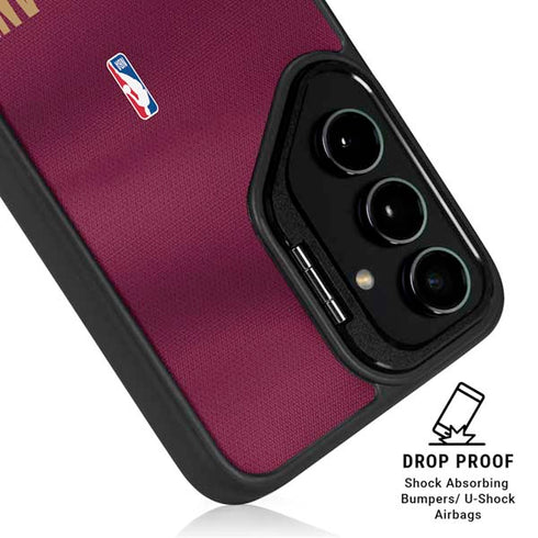 NBA Cleveland Cavaliers Jersey Galaxy S25 Ultra Kickstand Case